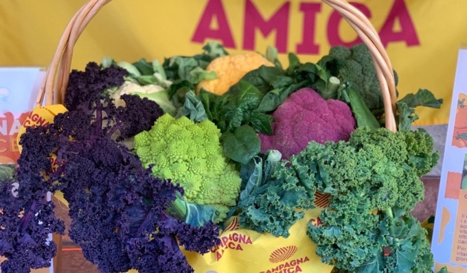 La spesa di marzo al mercato di Campagna Amica a Crema