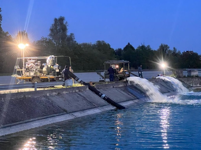 Addestramento notturno a Pizzighettone per il 10° Reggimento Genio Guastatori di Cremona