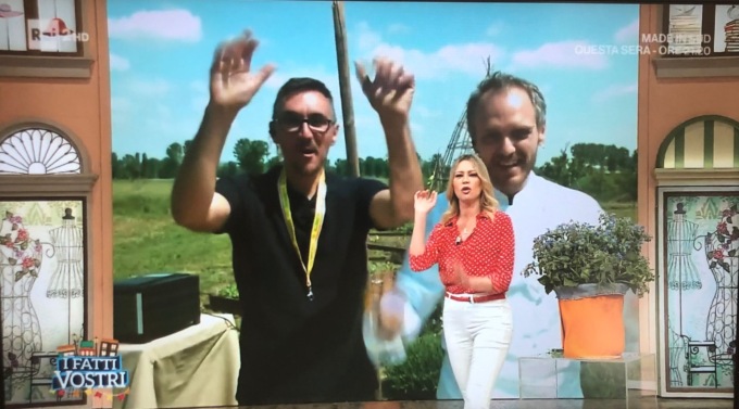 Piante aromatiche e agriturismo cremonese protagonisti in Tv a “I Fatti Vostri”