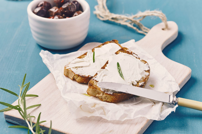 Creazioni gourmet con il formaggio spalmabile