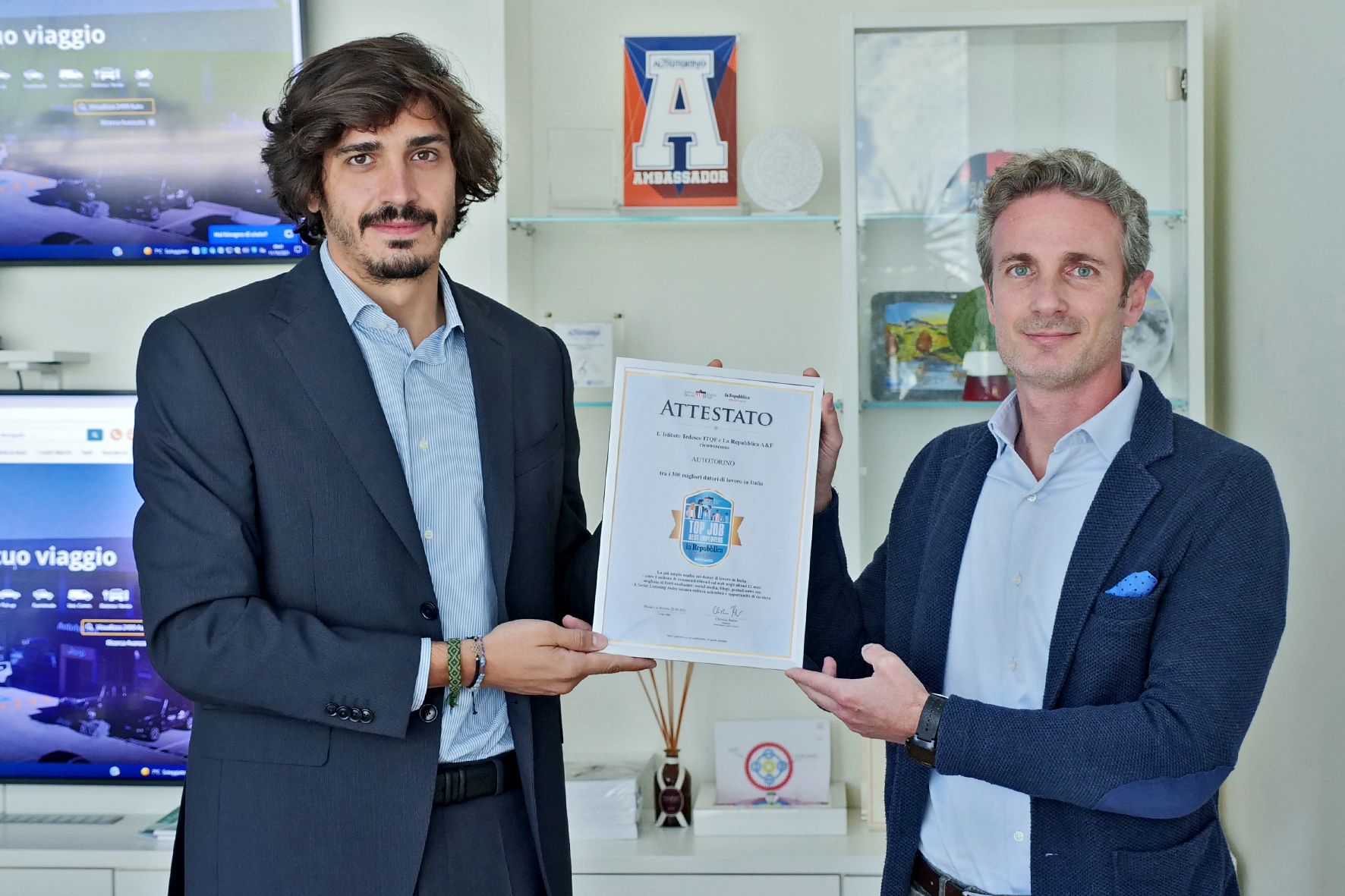 Autotorino bestätigt sich erneut als Italiens bestes Unternehmen