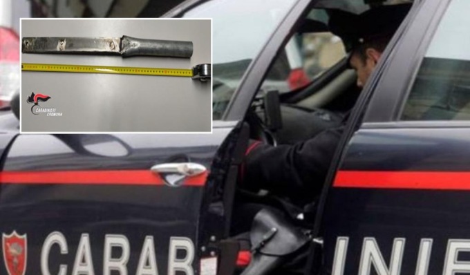 L’aggressore con il machete evade dai domiciliari: portato in carcere