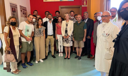 La vicepresidente Moratti visita il polo riabilitativo di Rivolta e inaugura la nuova pediatria di Crema