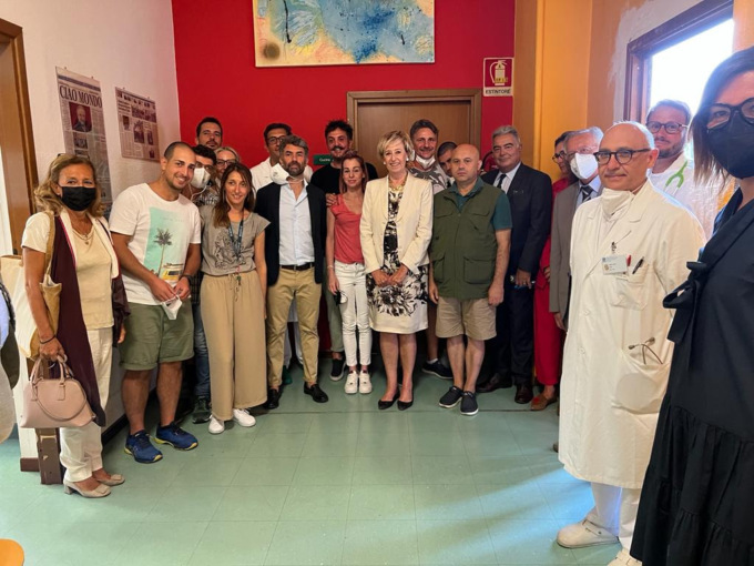 La vicepresidente Moratti visita il polo riabilitativo di Rivolta e inaugura la nuova pediatria di Crema