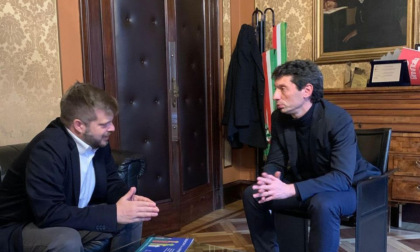Pierfrancesco Majorino incontra il sindaco di Cremona Galimberti