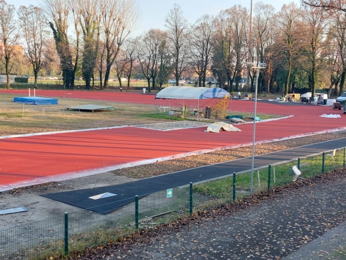 Conclusi i lavori della pista di atletica di Cremona, aprirà a gennaio