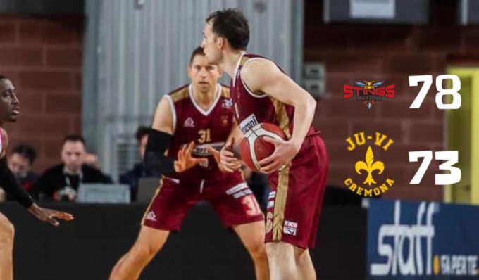 Ancora una sconfitta per la Juvi Ferraroni: a Mantova finisce 78-73