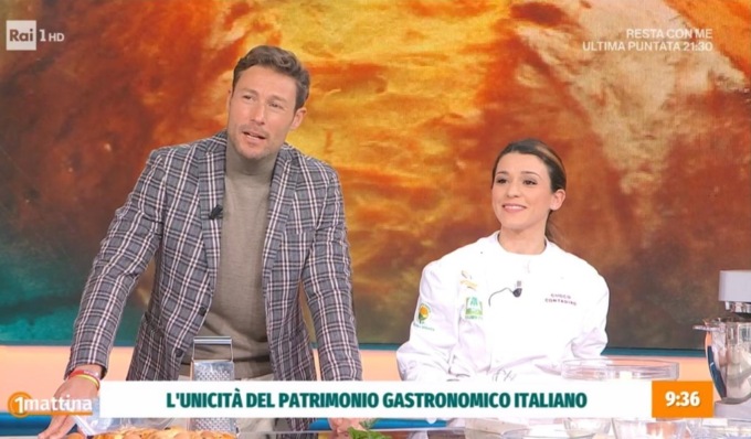 Elisa Mignani, cuoca contadina, torna a UnoMattina per preparare i dolci di Pasqua
