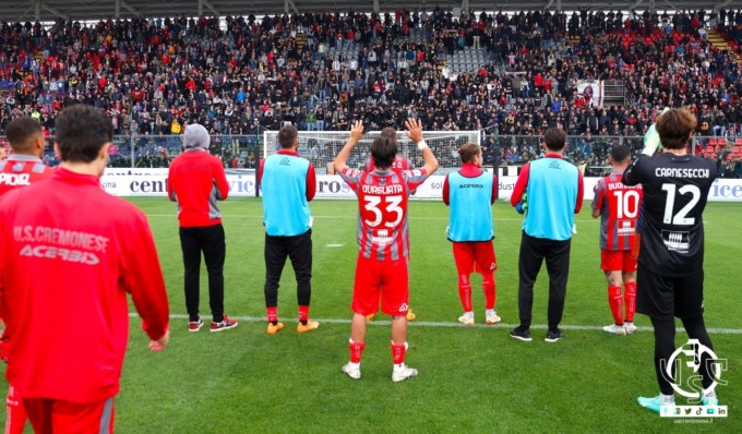 Cremonese retrocessa matematicamente in Serie B: “Non siamo stati all’altezza”