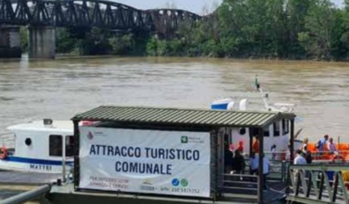 L’attracco turistico sul Po è realtà: sabato 17 giugno l’inaugurazione ufficiale