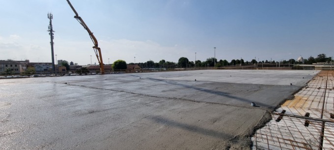 Ci siamo: quasi completato il nuovo parcheggio multipiano di via Dante