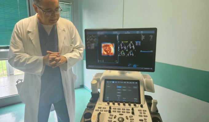 Donato un ecocardiografo all’ambulatorio di cardioncologia dell’ospedale di Crema