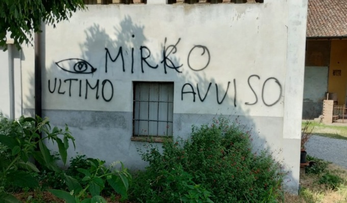 Minacce al Presidente della Provincia Signoroni: “Mirko, ultimo avviso”