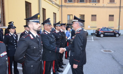 Visita del Comandante della Legione Carabinieri Lombardia De Riggi al Comando provinciale di Cremona