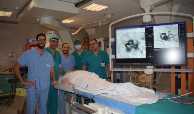 Aneurismi delle arterie viscerali, a Crema una tecnica mini invasiva