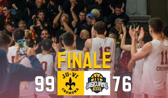 Partita capolavoro per la Juvi Ferraroni che vince 99-76 contro Elachem Vigevano