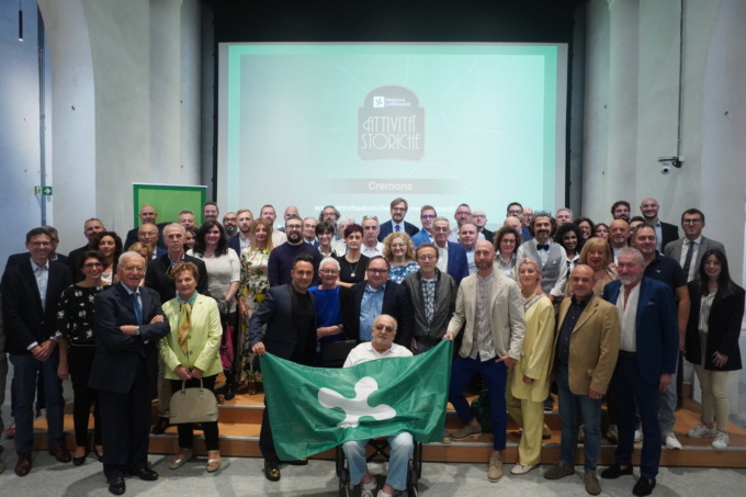 Premiate le 32 nuove attività storiche della provincia di Cremona