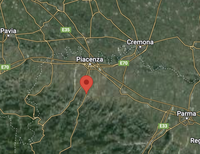 Scossa di terremoto magnitudo 3.7 nel Piacentino, avvertita anche in provincia di Cremona