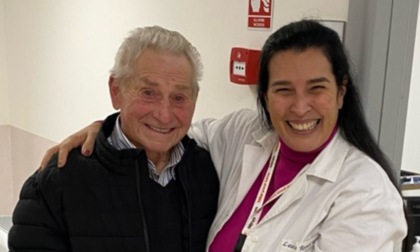 Paziente centenario operato di cataratta a Soresina per "aiutare mia moglie e continuare a vedere i miei nipoti"