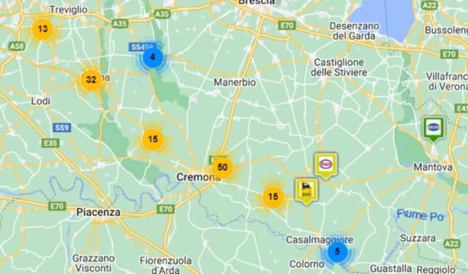 Benzina e diesel ai minimi rispetto ai picchi del 2023: dove è più conveniente fare rifornimento a Cremona
