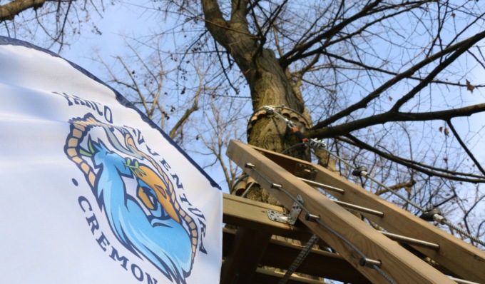 Riapre il Parco Avventura alle Colonie Padane: tre nuovi percorsi e una zip-line accessibile