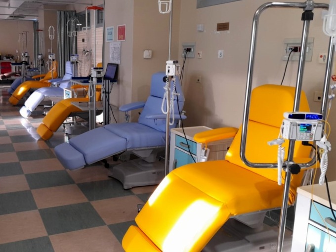 A nuovo la sala del day hospital oncologico: più comfort e privacy per i pazienti