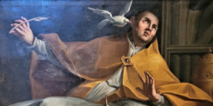 Ritrovato il dipinto di San Gregorio Magno rubato 24 anni fa dalla Chiesa Di Santa Maria Assunta a Scandolara Ravara
