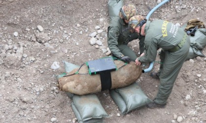 Bomba rinvenuta a Tornata, mercoledì 15 maggio il brillamento