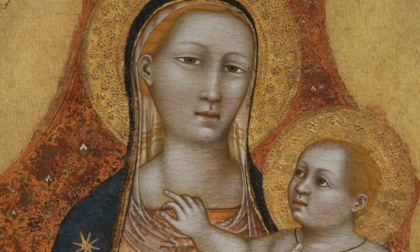 Esposta in Pinacoteca "La Madonna degli anelli", tavola trecentesca fiorentina