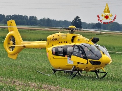 Muratore 50enne precipita da due metri di altezza, in ospedale in elisoccorso
