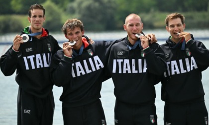 Olimpiadi Parigi 2024, canottaggio: medaglia d'argento per Giacomo Gentili nel 4 di coppia