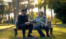 Lino Banfi ed il Maresciallo dell'Arma per la campagna sulla prevenzione delle truffe