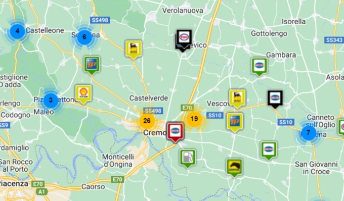 Benzina: dove conviene fare rifornimento a Cremona e provincia prima di partire per le vacanze