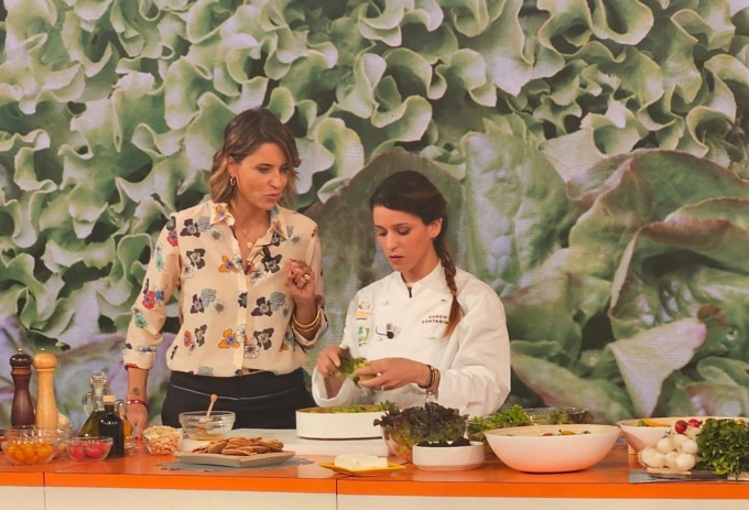 Elisa Mignani, cuoca contadina cremonese, a UnoMattina Estate per presentare i piatti dell’estate