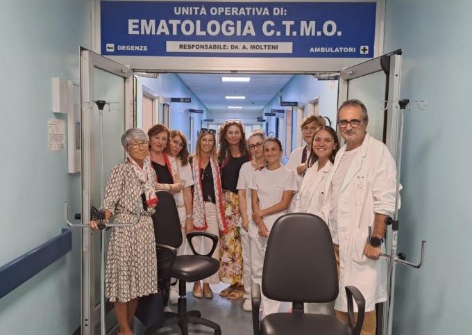 L’Ail di Cremona sostiene l’Ematologia dell’ospedale con una serie di donazioni