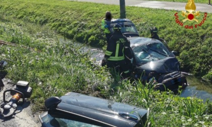 Scontro fra 5 auto sulla Sp2, tra i 9 feriti anche una bambina di 4 anni: intervenuto l'elisoccorso