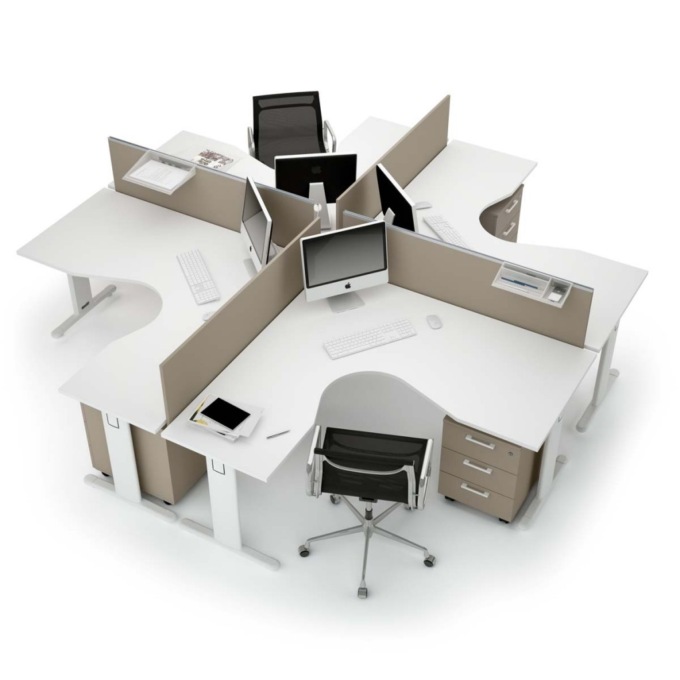 Ergonomia e design si incontrano: la rivoluzione della scrivania angolare nell’ufficio moderno