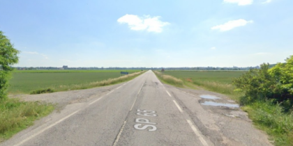 Auto finisce fuori strada sulla Sp65, richiesto l’intervento dell’elisoccorso per uno dei 4 feriti
