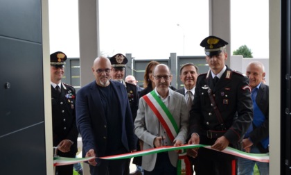 Sertori e La Russa nel cremonese per l'inaugurazione della nuova Stazione dei Carabinieri