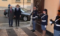 Il neo Prefetto di Cremona fa visita alla Questura, omaggiando i caduti