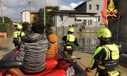 Esonda il fiume Serio nel Cremasco, evacuati residenti da alcune abitazioni