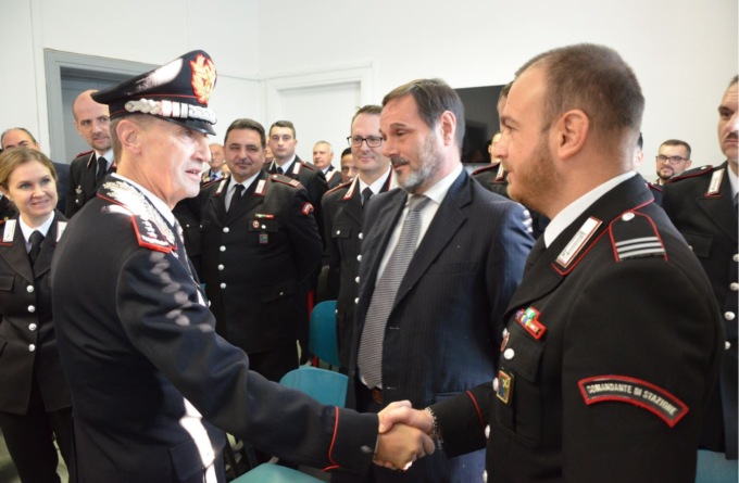 Il Generale Galletta fa visita al Comando Provinciale di Cremona e al Vescovo Napolioni