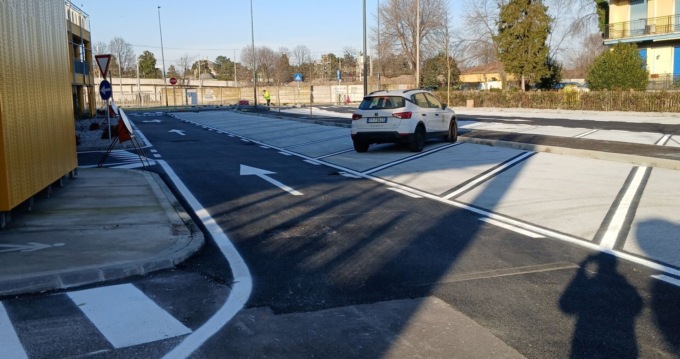 Ultimato il parcheggio in via Elda Fezzi, 74 nuovi stalli di sosta gratuiti