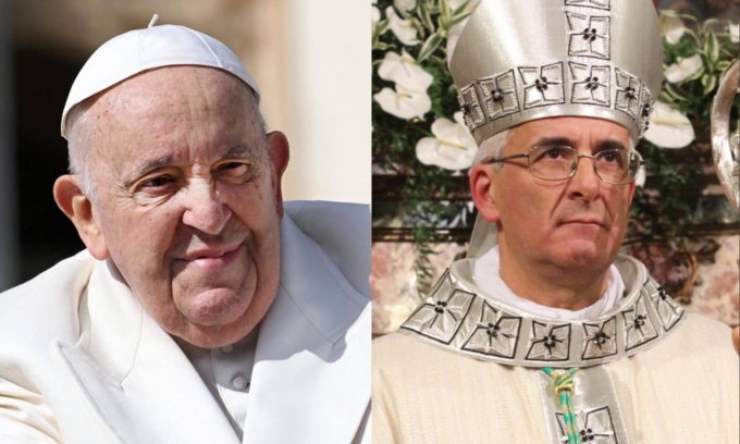 Messa di suffragio per Papa Francesco, il vescovo Napolioni: “È stato introdotto nella Pasqua eterna”