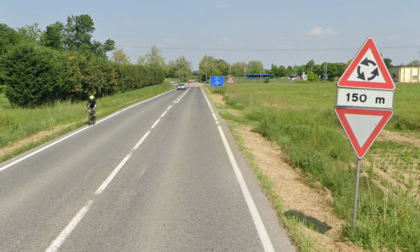 Perde il controllo della moto e finisce a terra, 49enne trasportato in elisoccorso