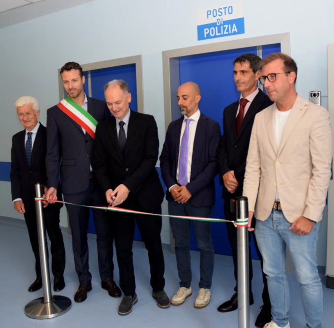 Inaugurata la nuova sede del punto di Polizia presso l’ospedale Maggiore di Crema