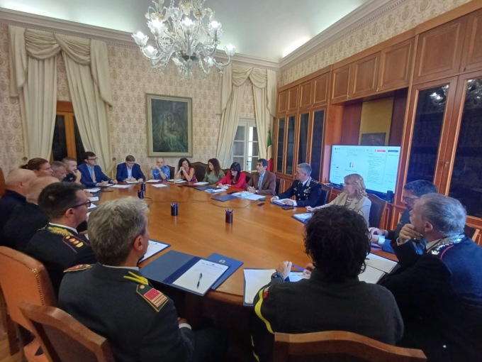 Riunito in Prefettura il Comitato provinciale per l’ordine e la sicurezza pubblica