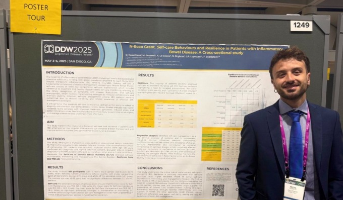 Da Cremona a San Diego: Mattia Bozzetti presenta uno studio al congresso internazionale Digestive Disease Week 2025