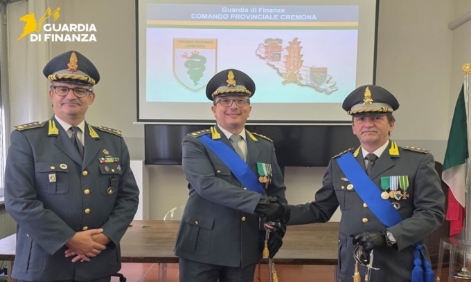 Cambio al Comando della Guardia di Finanza di Cremona
