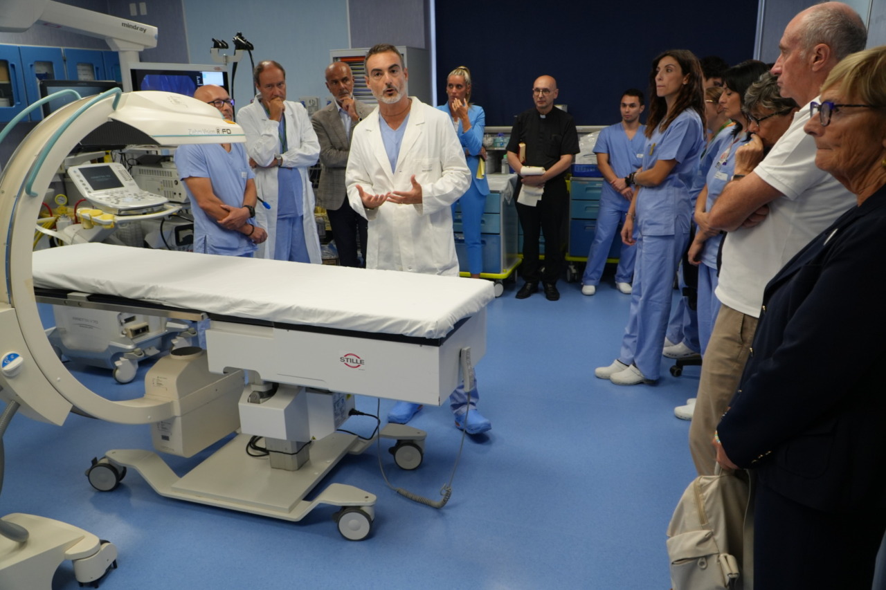 Cremona inaugura la nuova sala endoscopica ibrida intitolata al dottor Federico Buffoli